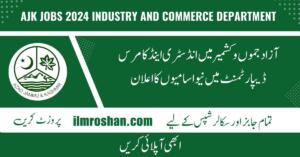 AJK Jobs 2024 Industry and Commerce Department