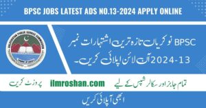 Latest BPSC Jobs 2024