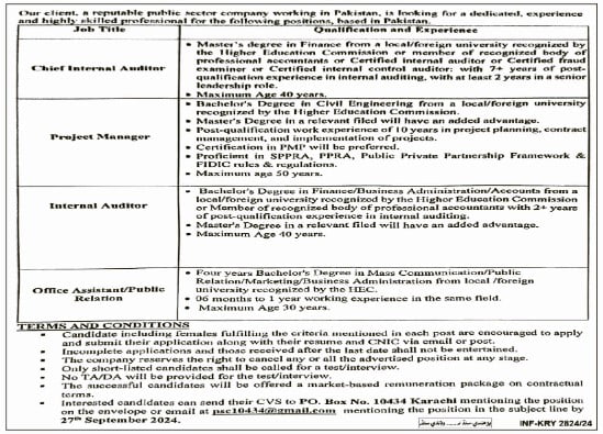 PO-Box-No-10434-Karachi-Jobs-2024-Advertisement-latest