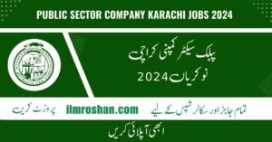 Public Sector Company Karachi Jobs 2024